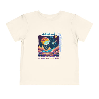 Creation Day 4 Toddler Tee: Lights in the Heavens