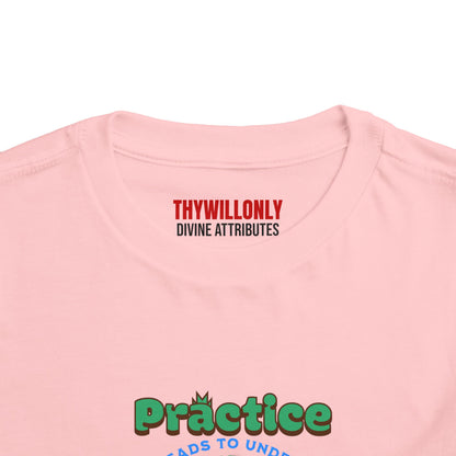 Galatians 5:22 Toddler Tee: Patience – Fruit of the Spirit