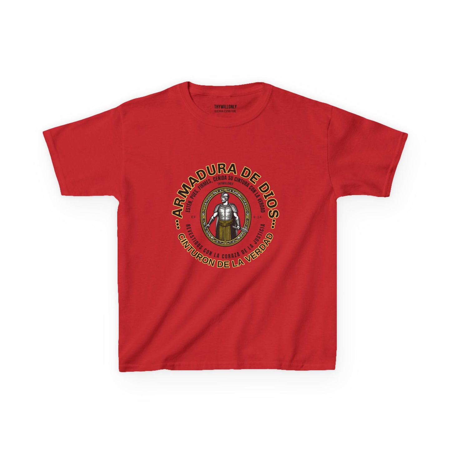 Efesios 6:14 - Camiseta: Cinturón de la Verdad – Armadura de Dios