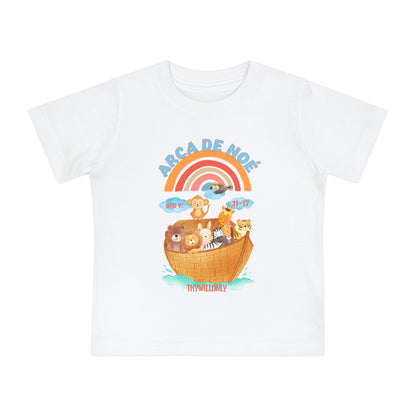 Genesis 9:13 - Camiseta para Bebé Arca de Noé – El Pacto de Dios Recordado