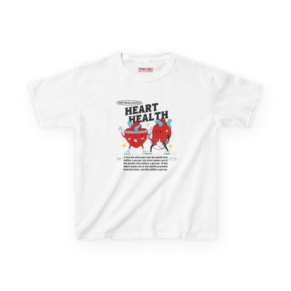 Matthew 15:11,18 Kids T-Shirt: Words Reflect the Heart