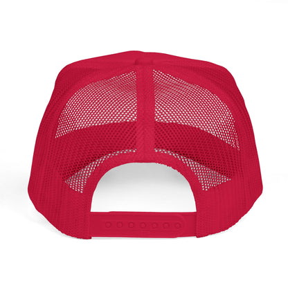 YHWH Foam Trucker Hat – White Letter Edition