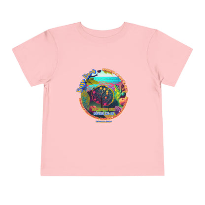 Camiseta Infantil – Dia 3 da Criação: Terra, Mares e Vida