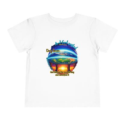 Creation Day 7 Toddler Tee – God Rested