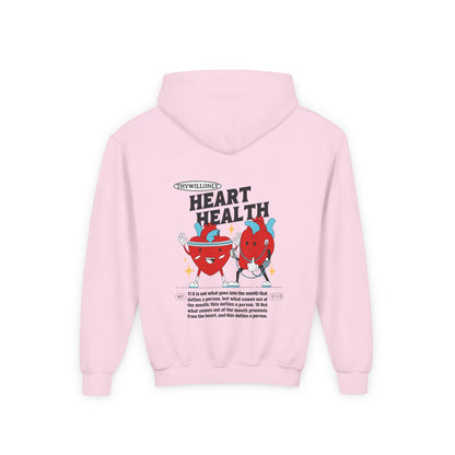 Matthew 15:11,18 Kids Hoodie: Words Reflect the Heart