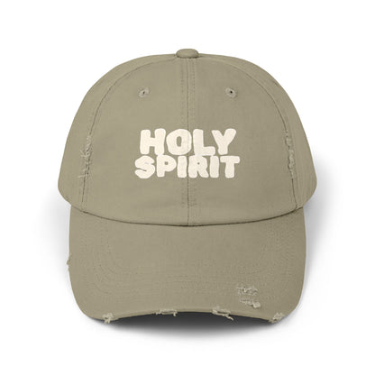Holy Spirit Distressed Cap – Walk in Power & Peace