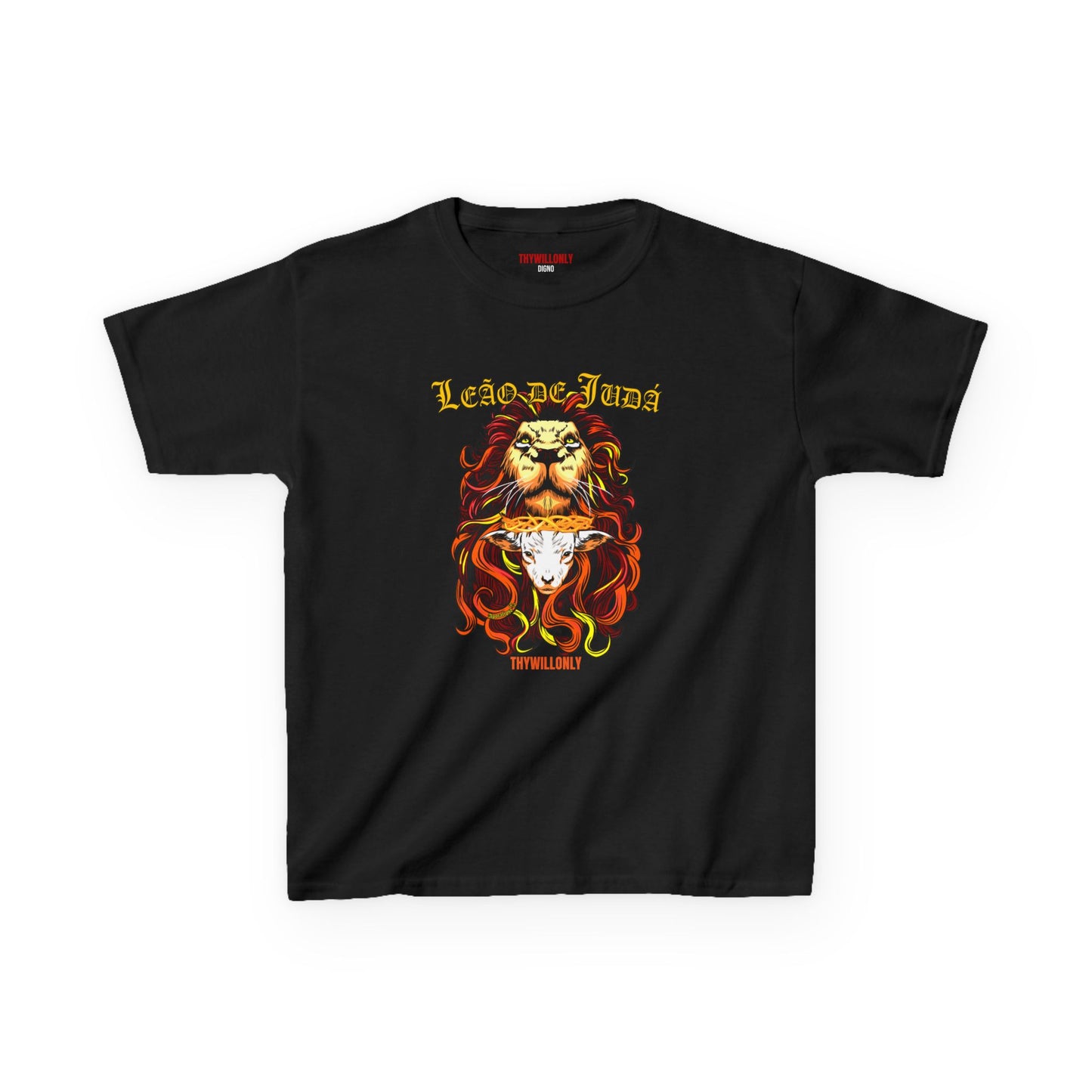 Apocalipse 5:5 - Camiseta Jovens : O Orgulho do Leão de Judá