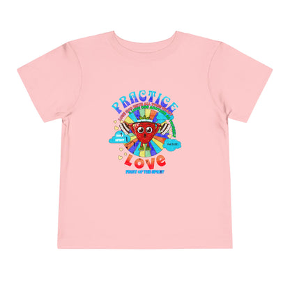 Galatians 5:22 Toddler Tee: Love – Fruit of the Spirit