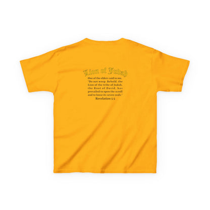Revelation 5:5 Kids T-Shirt – The Lion of Judah