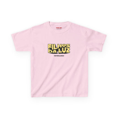 Camiseta Infantil Salmo 27:1 – O Senhor é a Minha Luz