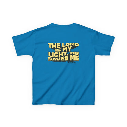 Psalm 27:1 Kids T-Shirt – The Lord Is My Light