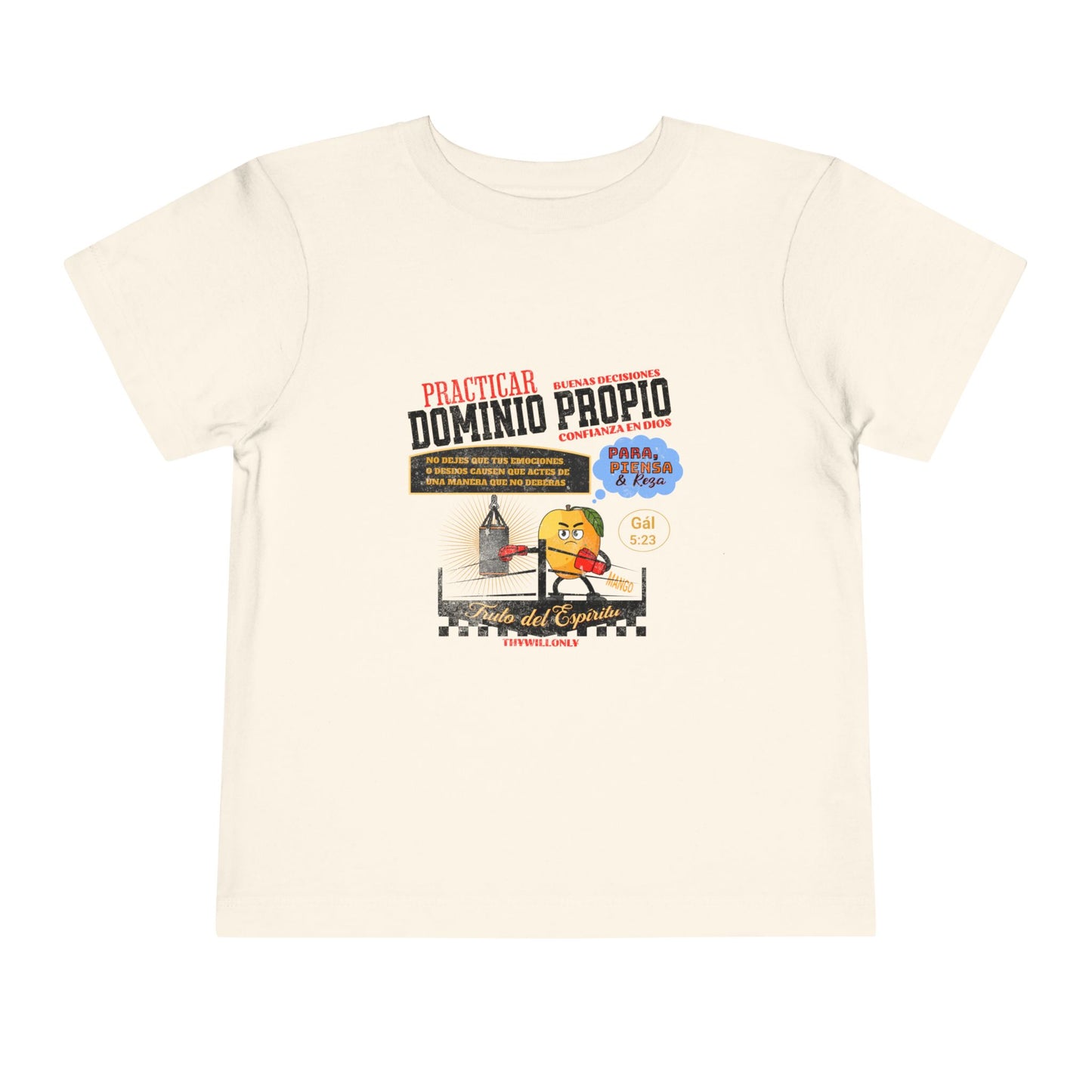 Gálatas 5:23 - Camiseta para Niños: Dominio Propio – Fruto del Espíritu