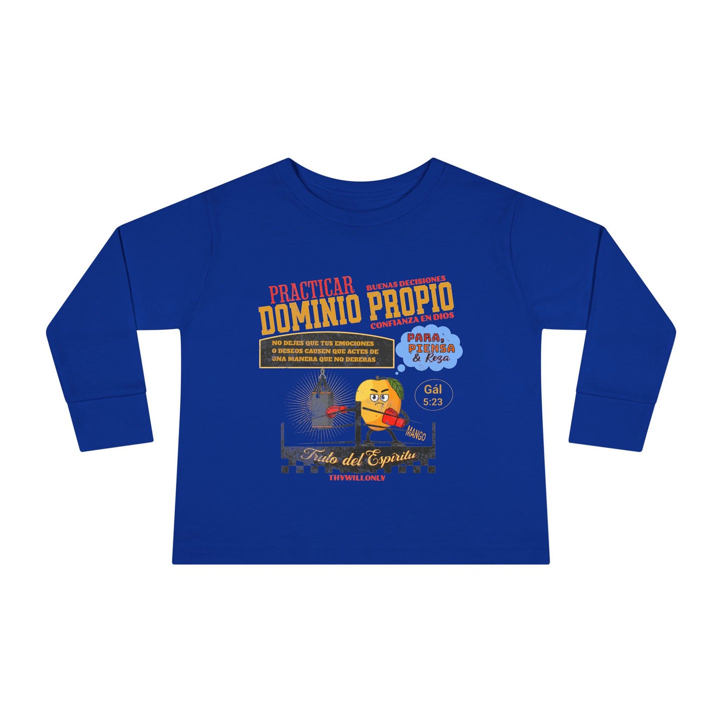 Gálatas 5:23 - Camiseta para Niños: Dominio Propio – Fruto del Espíritu