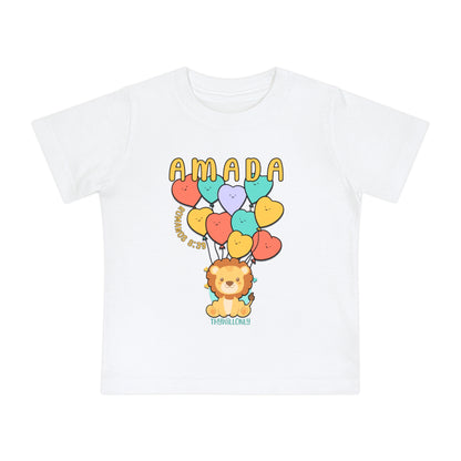 Romanos 8:38 - Camiseta para Bebé Amada