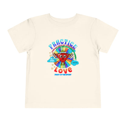 Galatians 5:22 Toddler Tee: Love – Fruit of the Spirit