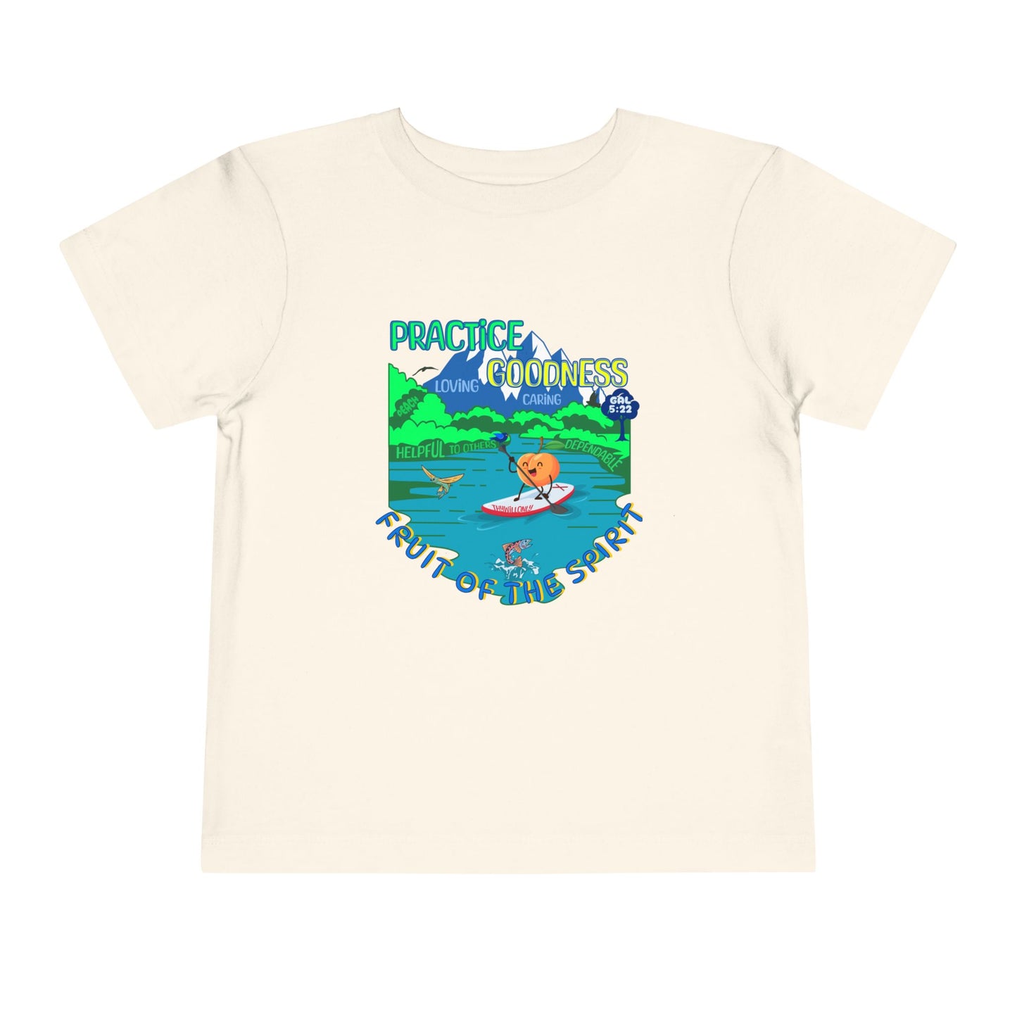 Galatians 5:22 Toddler Tee: Goodness – Fruit of the Spirit