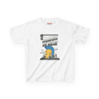 Efesios 6:17 - Camiseta Juvenil: Casco de la Salvación – Armadura de Dios