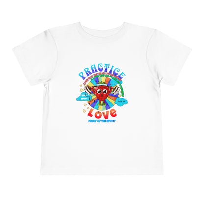 Galatians 5:22 Toddler Tee: Love – Fruit of the Spirit