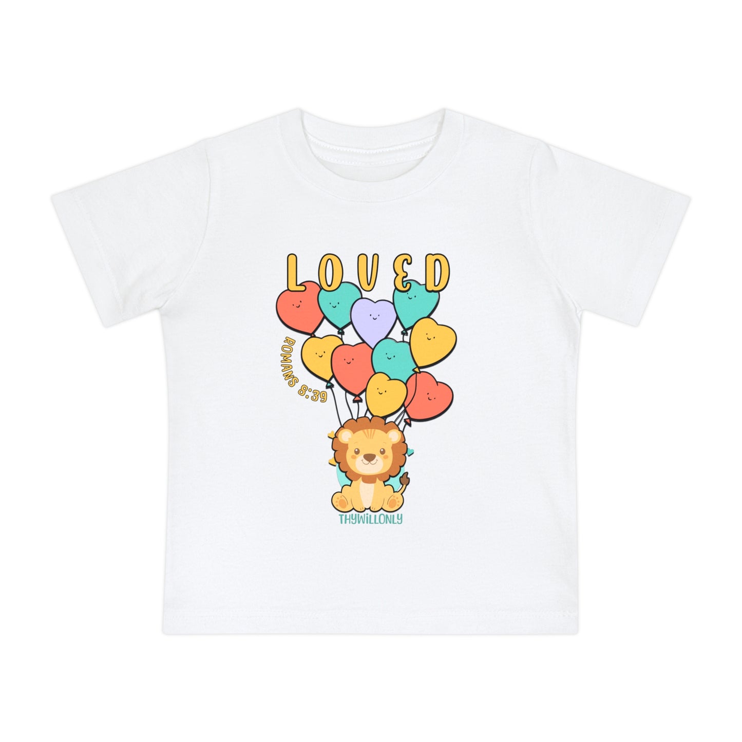 Romans 8:38 - Loved Baby Tee