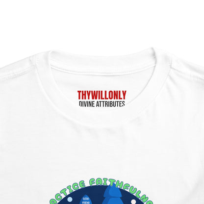 Galatians 5:22 Toddler Tee: Faithfulness – Fruit of the Spirit