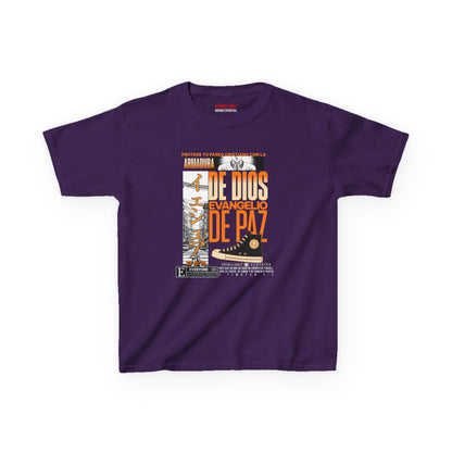 Efesios 6:15 - Camiseta Juvenil: Calzado del Evangelio de la Paz – Armadura de Dios