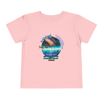 Creation Day 2 Toddler Tee: Sky Above, Waters Below