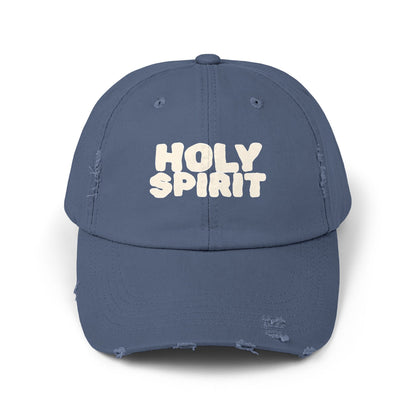 Holy Spirit Distressed Cap – Walk in Power & Peace