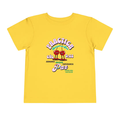Gálatas 5:22 - Camiseta para Niños: Paz – Fruto del Espíritu