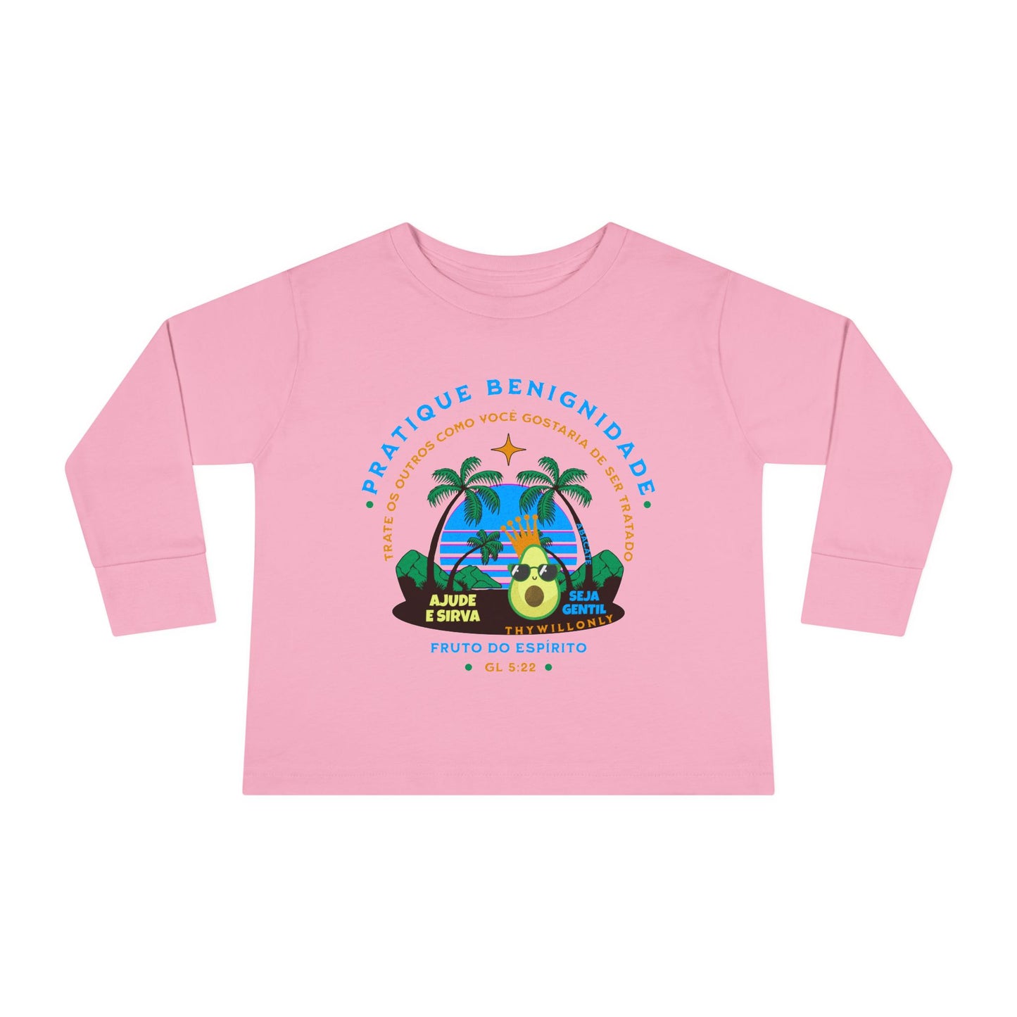 Gálatas 5:22 Camiseta Infantil: Benignidade – Fruto do Espírito