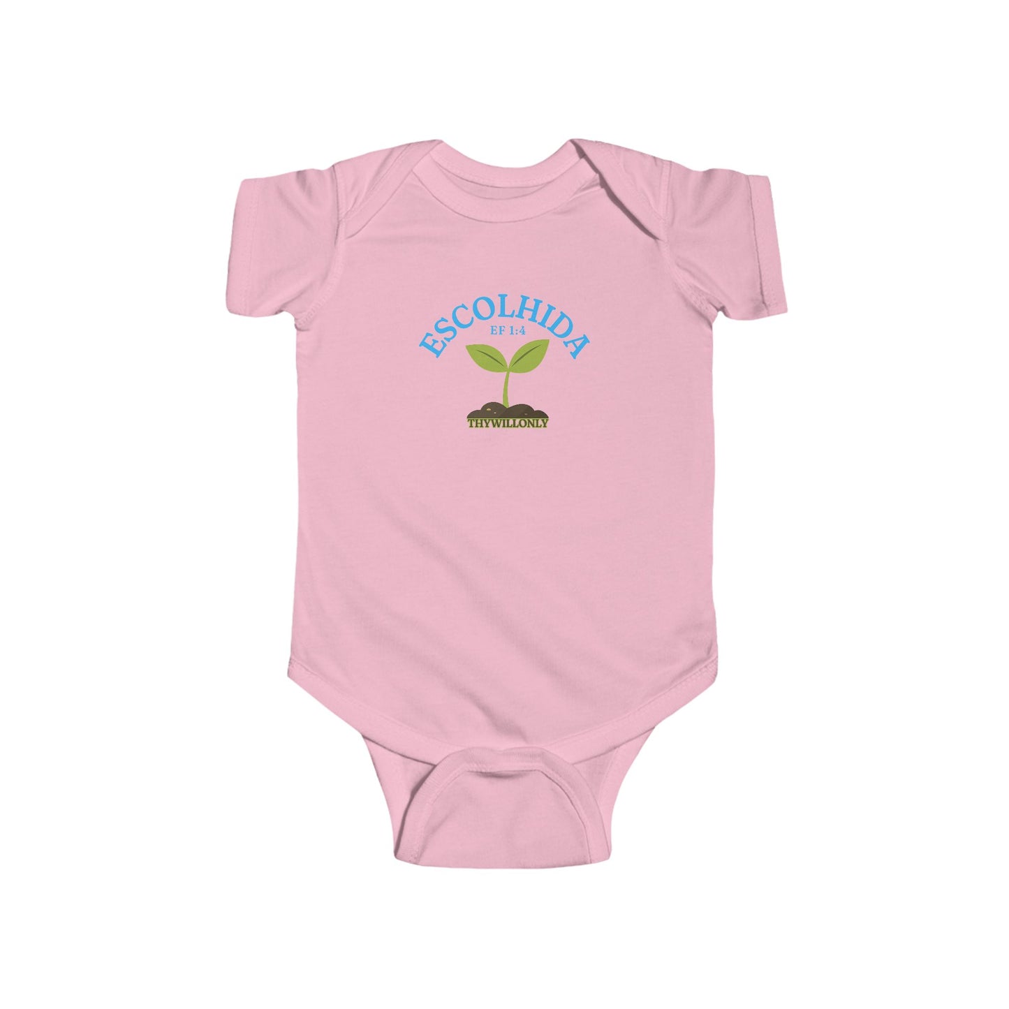 Efésios 1:4 - Body de Bebê Escolhida