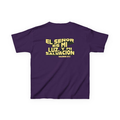 Salmos 27:1 - Camiseta para Juvenil – El Señor es mi luz