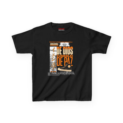 Efesios 6:15 - Camiseta Juvenil: Calzado del Evangelio de la Paz – Armadura de Dios