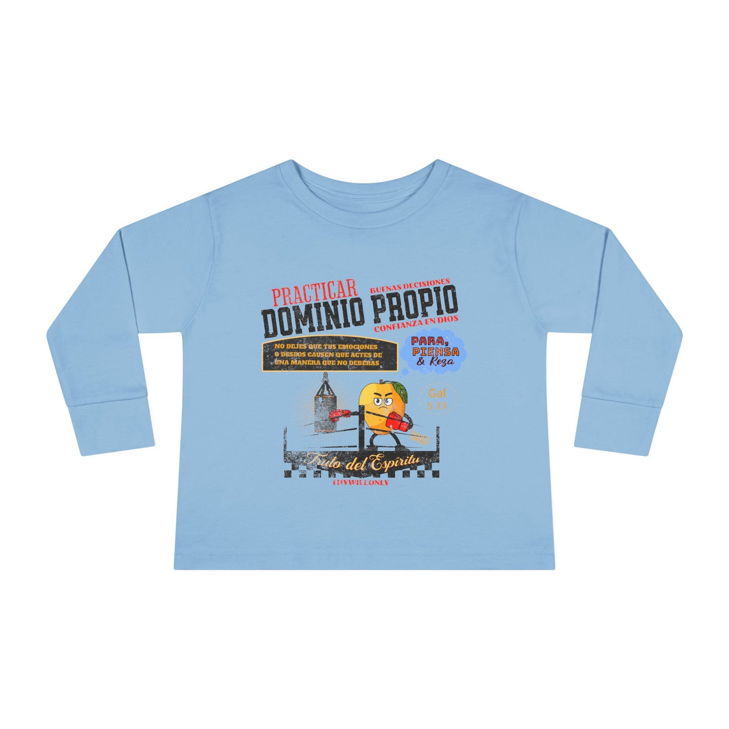 Gálatas 5:23 - Camiseta para Niños: Dominio Propio – Fruto del Espíritu
