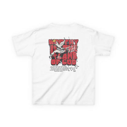 Revelation 5:12 Kids Tee – Worthy Is the Lamb