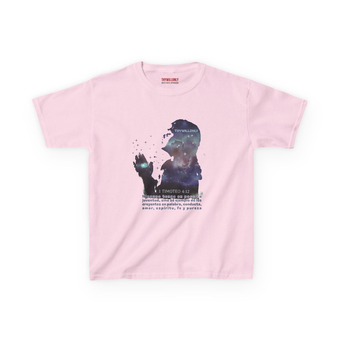 1 Timoteo 4:12 - Camiseta para Jóvenes: Sé un Ejemplo