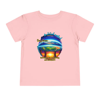 Creation Day 7 Toddler Tee – God Rested