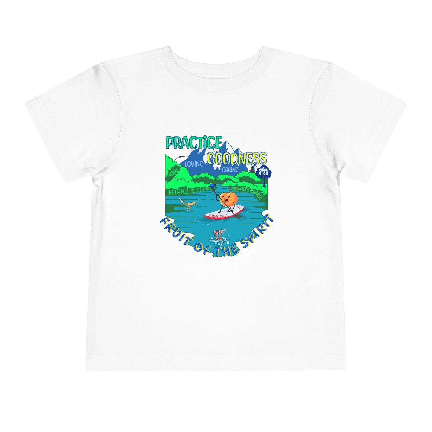 Galatians 5:22 Toddler Tee: Goodness – Fruit of the Spirit