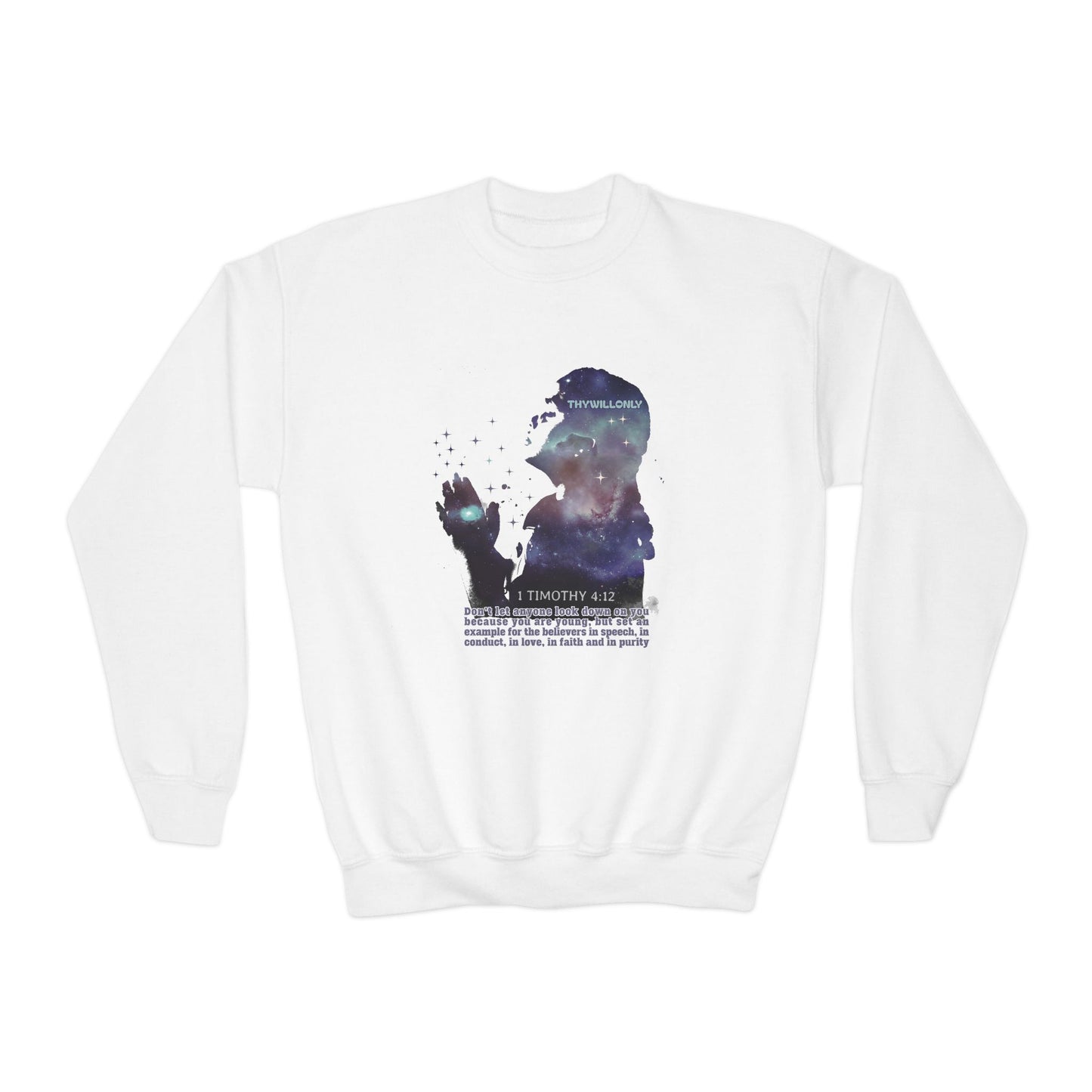 1 Timothy 4:12 Kids Crewneck – Be an Example