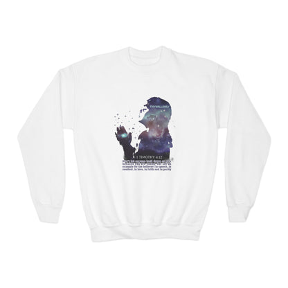 1 Timothy 4:12 Kids Crewneck – Be an Example