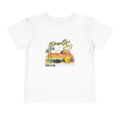 Galatians 5:22 Toddler Tee: Joy – Fruit of the Spirit