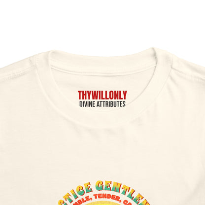 Galatians 5:23 Toddler Tee: Gentleness – Fruit of the Spirit