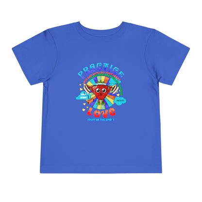 Galatians 5:22 Toddler Tee: Love – Fruit of the Spirit