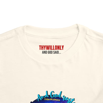 Creation Day 7 Toddler Tee – God Rested
