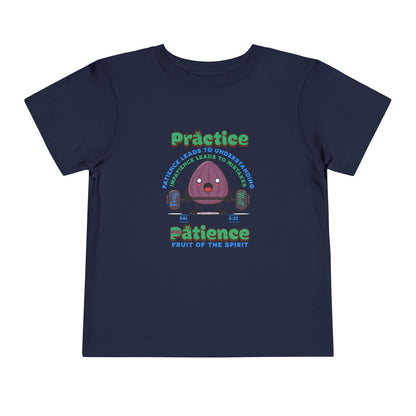Galatians 5:22 Toddler Tee: Patience – Fruit of the Spirit