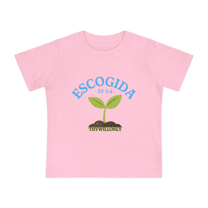 Efesios 1:4 - Camiseta para Bebé Escogida