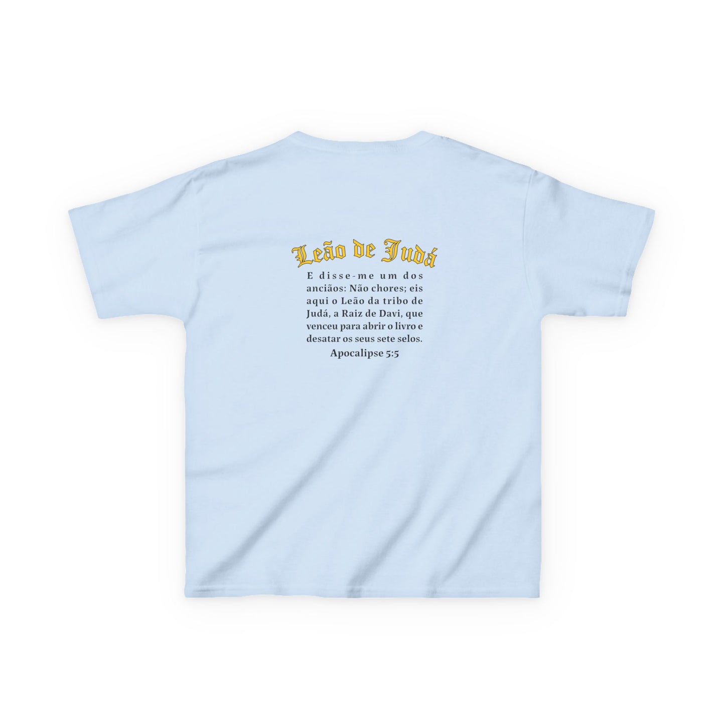 Apocalipse 5:5 - Camiseta Jovens : O Orgulho do Leão de Judá
