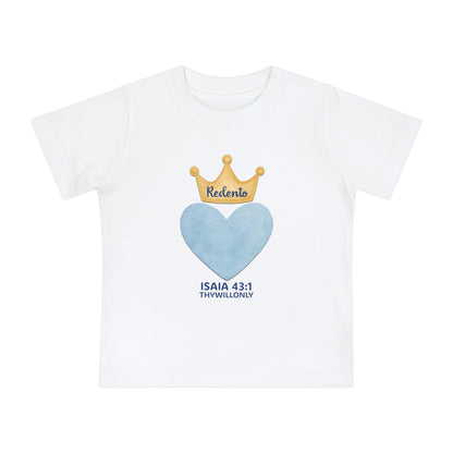 Isaia 43:1 - Maglietta Neonato Redento