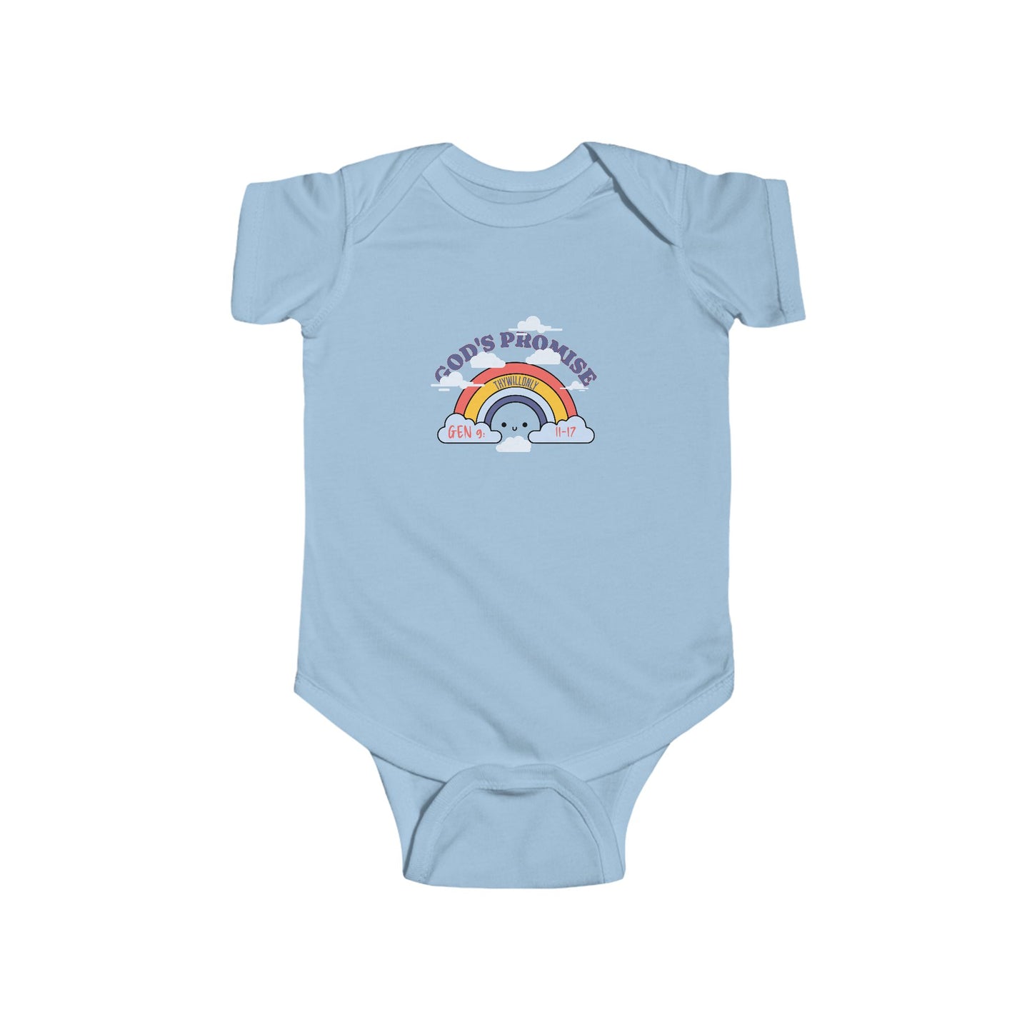 Genesis 9:11-17 - God's Promise Baby Onesie