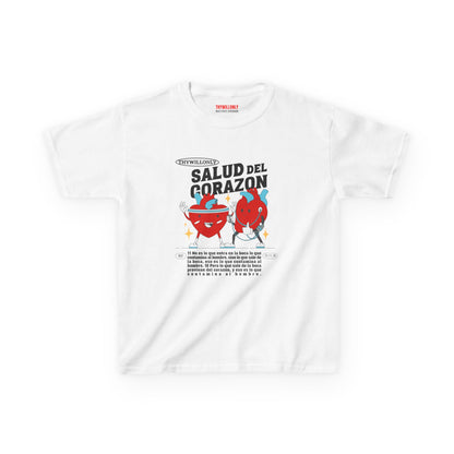 Mateo 15:11,18 Camiseta para Niños: Las Palabras Reflejan el Corazón