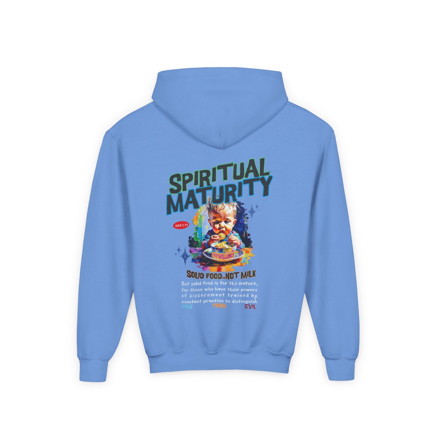 Hebrews 5:14 Kids Hoodie: Spiritual Maturity